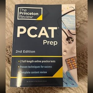 PCAT (Pharmacy school) Princeton review book